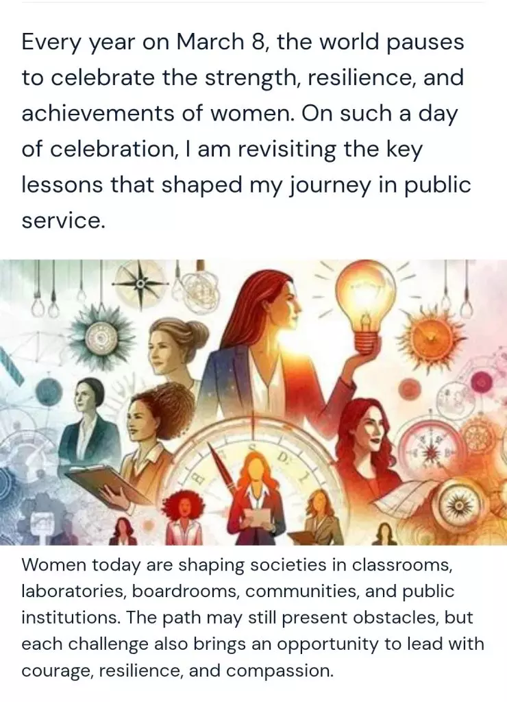 Leadership-Women in leadership: Lessons in purpose, public service