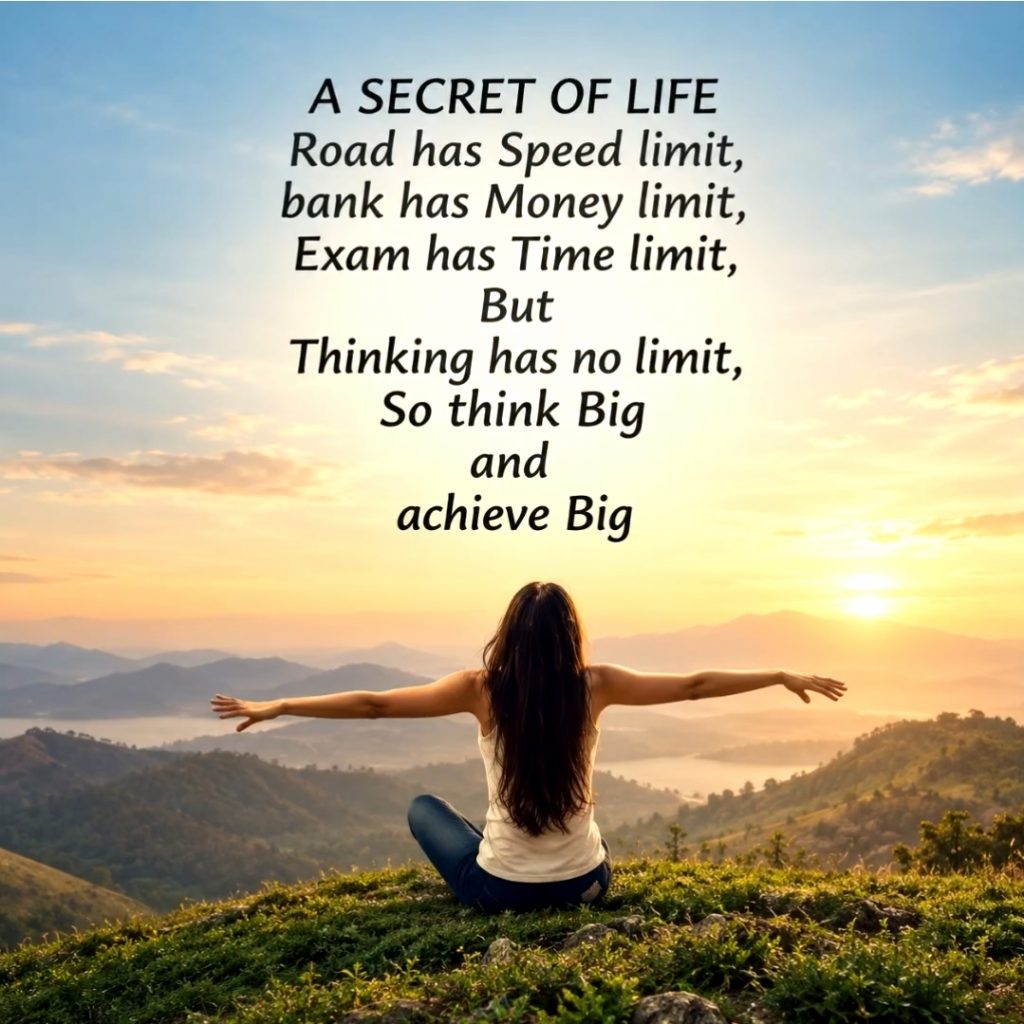 Good Morning Nutrition- Secret of Life- Think Big- Achieve Big ...